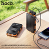 Hoco. J164 Power Bank Solar+Luz (8000mAh)