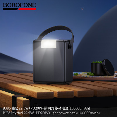 Borofone. BJ85 Power Bank Luz (100000mAh)