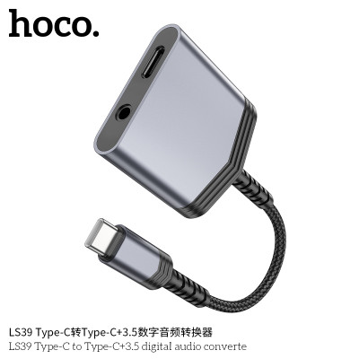 Hoco. LS39 Adaptador Audio C-C+3.5mm