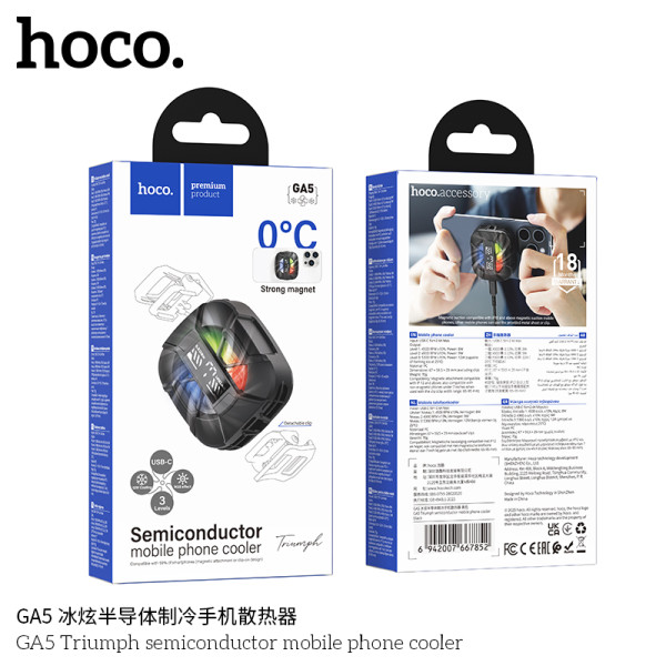Hoco. GA5 Disipador Termico Movil