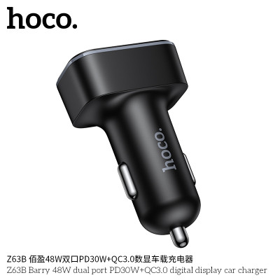 Hoco. Z63B Cargador Coche 48W