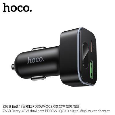 Hoco. Z63B Cargador Coche 48W