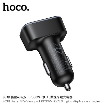 Hoco. Z63B Cargador Coche 48W