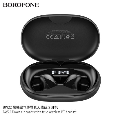 Borofone Bw22 Auriculares De Conducción De Aire, Deportivos Con Bluetooth