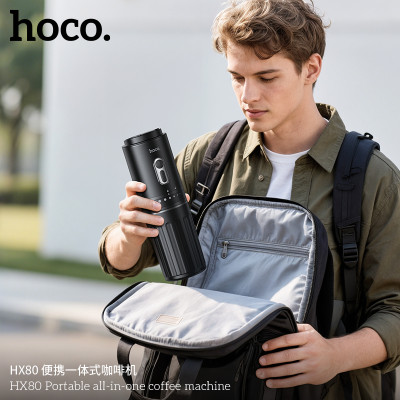 Hoco. HX80 Cafetera Portatil Todo En Uno