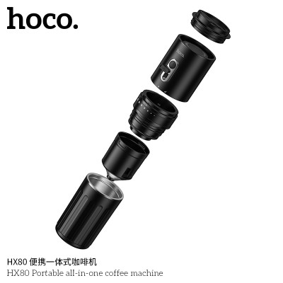 Hoco. HX80 Cafetera Portatil Todo En Uno