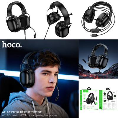 Hoco. W113 Auricular Gaming 7.1 Cable USB/JACK