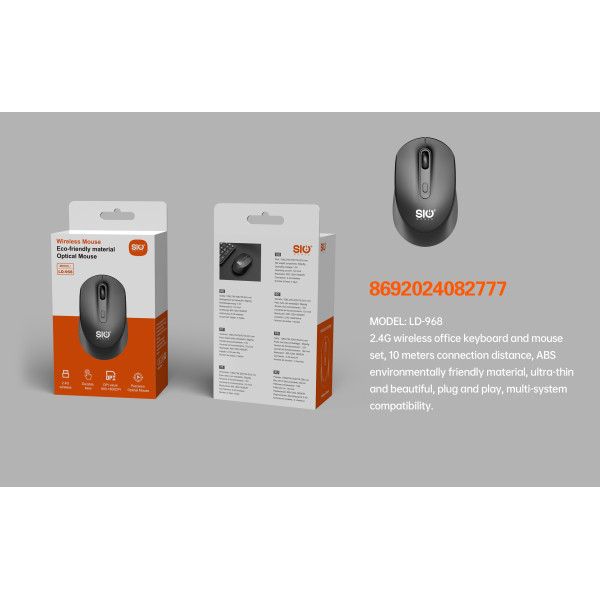 Sio. LD-968 Raton Inalambrico 2.4G