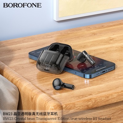 Borofone Bw23 Auriculares Inalambricos Transparentes