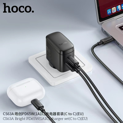 Hoco. CS63A Cargador PD65W (C-C)