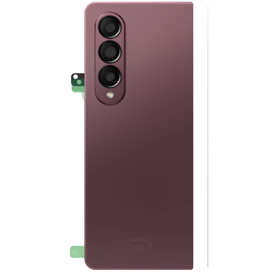 Tapa Trasera Para Samsung Z Fold 4 Sm-F936 Rojo