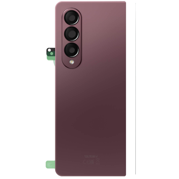 Tapa Trasera Para Samsung Z Fold 4 Sm-F936 Rojo