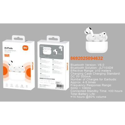 Sio. T06 Auriculares TWS BT ANC+ECN 6h