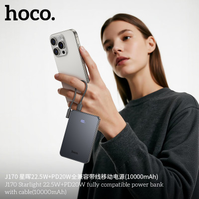 Hoco. J170 22.5W+PD20W Power Bank (10000mAh)