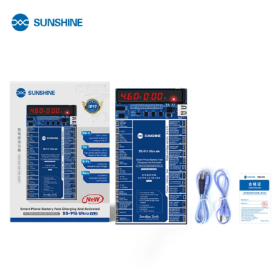 Sunshine SS-916 Ultra V3.0 Reactivardor / Cargador Rápido De Batería Iphone Hasta Series iPhone 8 - 17