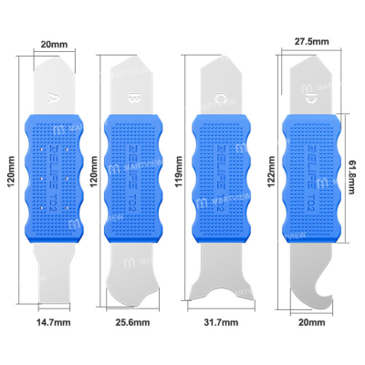 Relife TD2-Pro Pala Metal Separador De Pantalla / isesamo 4 in 1