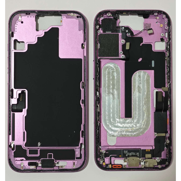 Chasis De Desmontaje Original Para Iphone 16 Rosa