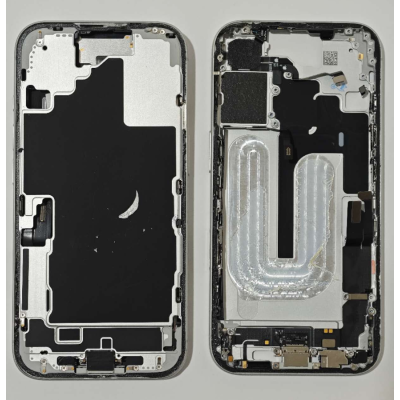 Chasis De Desmontaje Original Para Iphone 16 Blanco