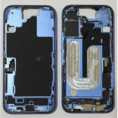 Chasis De Desmontaje Original Para Iphone 16 Azul