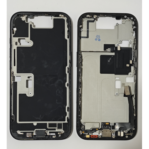 Chasis De Desmontaje Original Para Iphone 16 Pro Negro -Sin Tapa