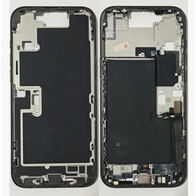 Chasis De Desmontaje Original Para Iphone 16 Pro Max Negro -Sin Tapa