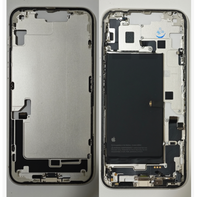 Chasis De Desmontaje Original Para Iphone 14 Plus Blanco -Sin Tapa
