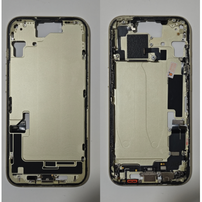 Chasis De Desmontaje Original Para Iphone 15 Amarillo