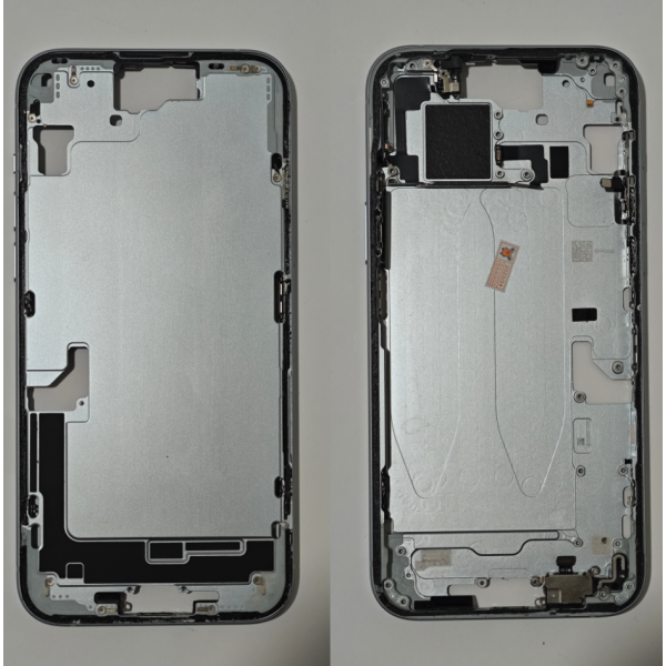 Chasis De Desmontaje Original Para Iphone 15 Plus Blanco Azul -Sin Tapa