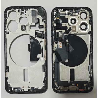 Chasis De Desmontaje Original Para Iphone 15 Pro Azul -Sin Tapa