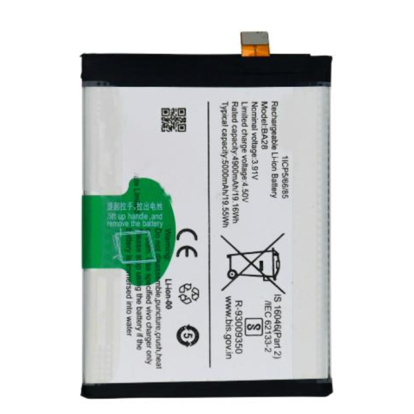 Bateria Para Vivo T3 5G /V40 Se 5G /V40 Lite 5G /T3X /V30 Ba28