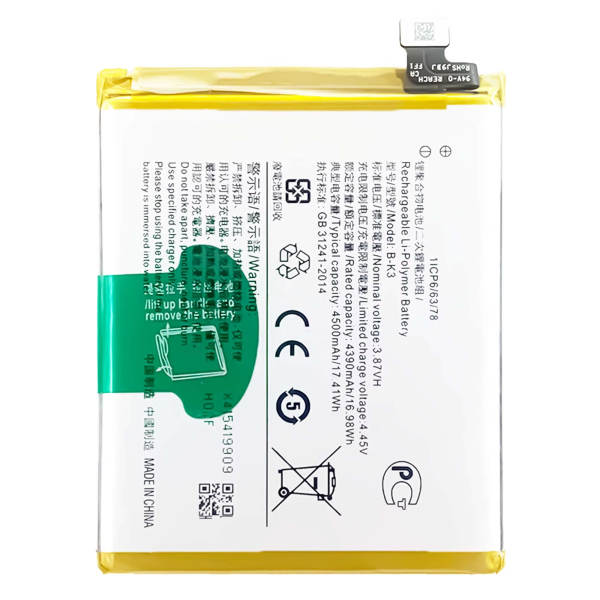 Bateria Para Vivo Y9S /S1 Pro B-K3