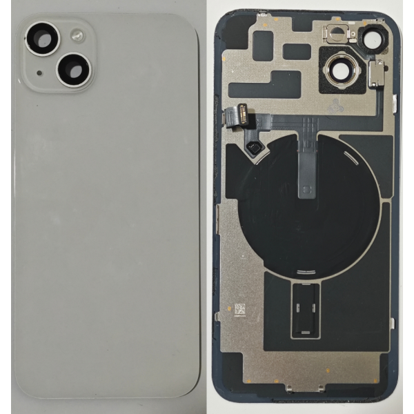 Tapa Trasera Desmontaje Original Para Iphone 14 Plus Blanco