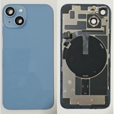 Tapa Trasera Desmontaje Original Para Iphone 14 Azul