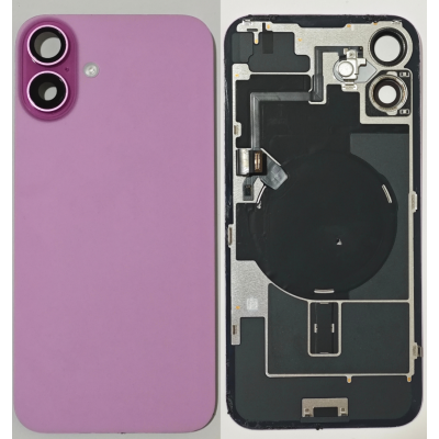 Tapa Trasera Desmontaje Original Para Iphone 16 Plus Rosa