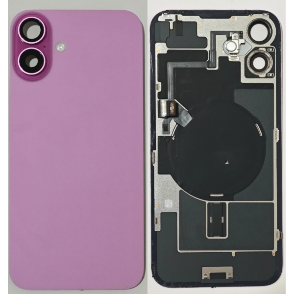 Tapa Trasera Desmontaje Original Para Iphone 16 Plus Rosa