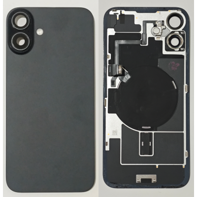 Tapa Trasera Desmontaje Original Para Iphone 16 Plus Negro