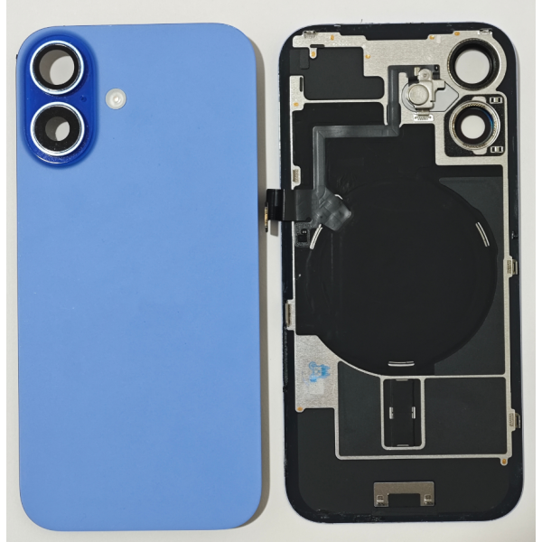 Tapa Trasera Desmontaje Original Para Iphone 16 Azul