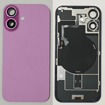 Tapa Trasera Desmontaje Original Para Iphone 16 Rosa