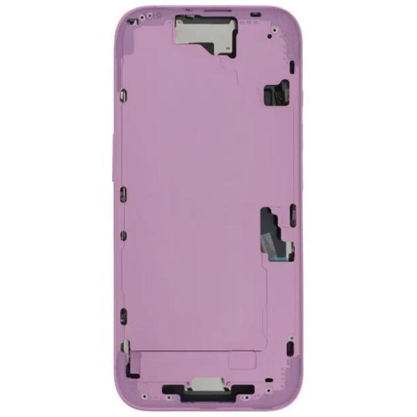 Chasis Con Tapa Trasera Para Iphone 16 Rosa