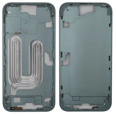 Chasis Con Tapa Trasera Para Iphone 16 Plus Verde