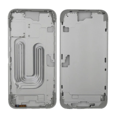 Chasis Con Tapa Trasera Para Iphone 16 Plus Blanco