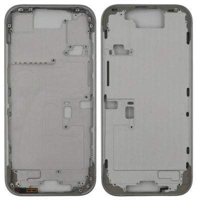 Chasis Con Tapa Trasera Para Iphone 16 Pro Blanco