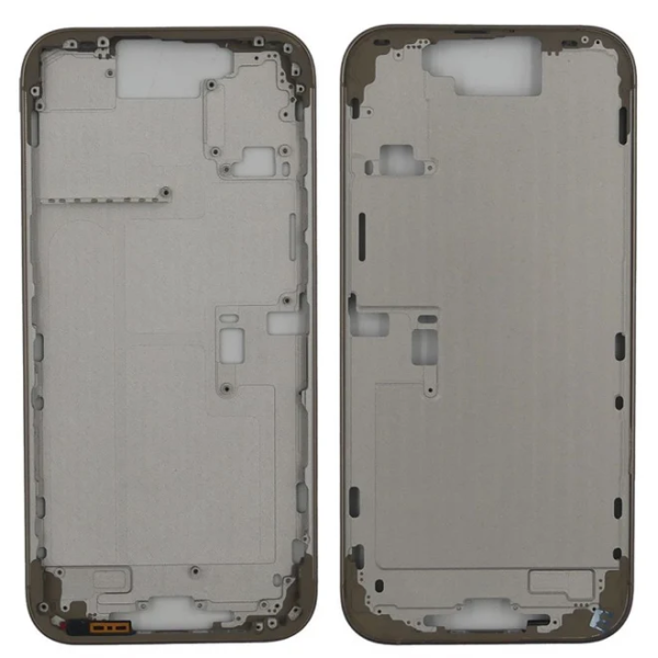 Chasis Para Iphone 16 Pro Max Oro -Sin Tapa