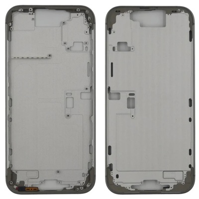 Chasis Con Tapa Trasera Para Iphone 16 Pro Max Gris