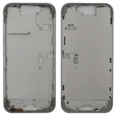 Chasis Con Tapa Trasera Para Iphone 16 Pro Max Blanco