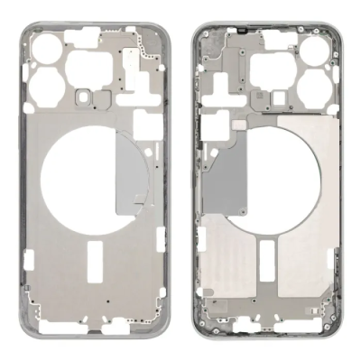 Chasis Para Iphone 15 Pro Max Blanco -Sin Tapa