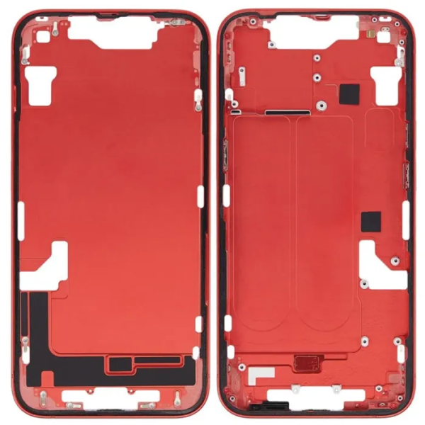 Chasis Para Iphone 14 Rojo -Sin Tapa