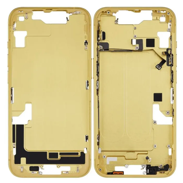 Chasis Para Iphone 14 Amarillo -Sin Tapa