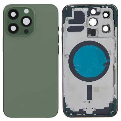 Chasis Con Tapa Trasera Para Iphone 13 Pro Verde