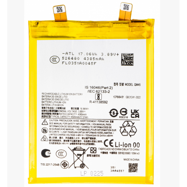 Bateria Para Motorola Moto Edge 50 Pro Qm45